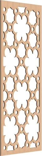 Miniatura 124 de Ekena Millwork WALW14X35X0250STGRO Southgate - Paneles de pared decorativos de madera con calado, 13 3/8 pulgadas de ancho x 34 3/8 pulgadas de rojo