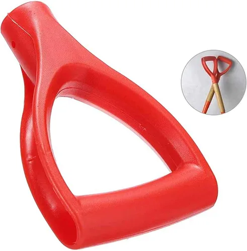 Miniatura 7 de Heyiarbeit Pala D Grip Mango de plástico Pala de 32mm/1.26" Diámetro interior Pala de nieve Mango para césped Jardín Excavación Rastrillo