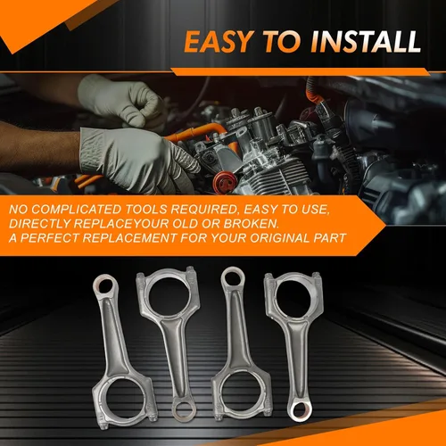 Miniatura 7 de 4 bielas compatibles con BMW F30 F32 F48 F55 F56 X1 X2 X3 X4 Cooper S 2.0T B46 B48 After-Market Parts