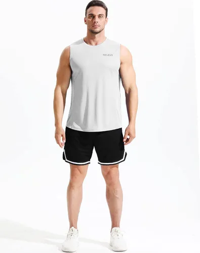 Miniatura 6 de NELEUS Camiseta sin mangas Dry Fit para hombre