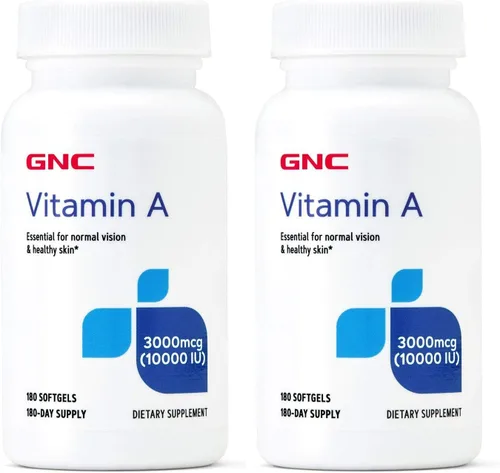 Miniatura 2 de GNC Suplemento de vitamina A de 3000 mcg, apoya la visión normal y la piel saludable, 180 porciones