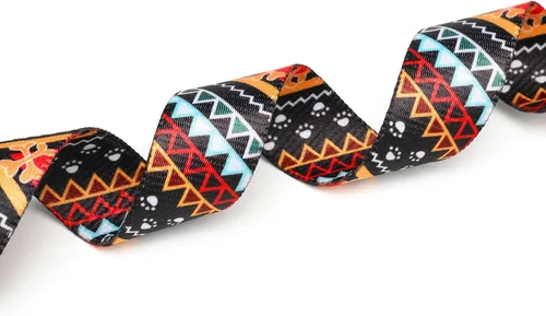 Miniatura 164 de Mercano Collar ajustable para perro, patrones de diseño especial, nailon suave, cómodo y resistente, collar para mascotas para perros pequeños