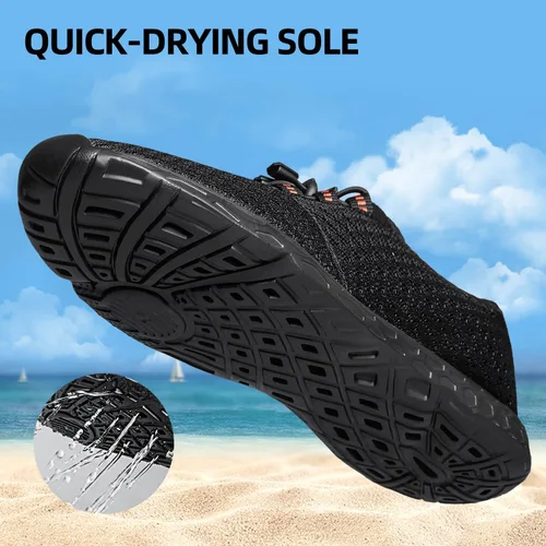 Miniatura 3 de DOUSSPRT Zapatos acuáticos deportivos de secado rápido para mujer