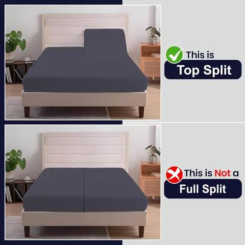 Miniatura 3 de SGI bedding Juego de sábanas King de 36 pulgadas, 100 % algodón egipcio, sábanas ajustables de 600 hilos, juego de sábanas ajustables de 4 piezas