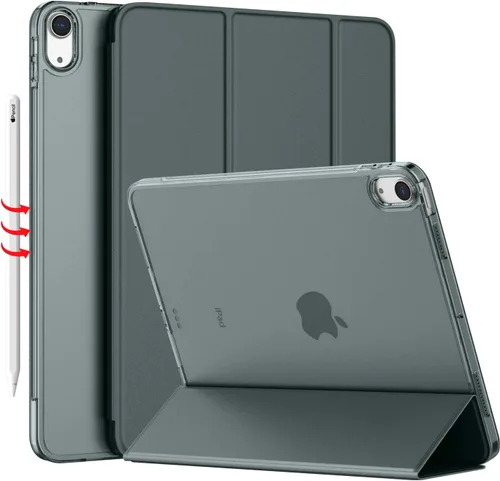 Miniatura 11 de iMieet Funda para iPad Air de 11 pulgadas M3 2025/M2 2024 - Funda para iPad Air de 5ª/4ª generación 2022/2020 de 10.9 pulgadas, carcasa trasera Rosa