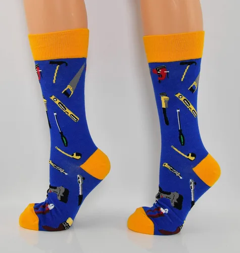 Miniatura 7 de ARAD Calcetines de martillo para hombres y mujeres, ropa con temática de herramientas locas