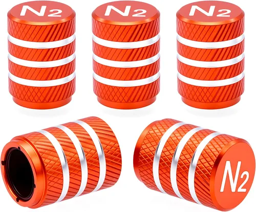 Miniatura 31 de 4 piezas de tapas de válvula de rueda con forma de punta, válvula de rueda de aleación de aluminio con punta, universal para automóviles, SUV