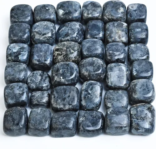 Miniatura 9 de Crocon Piedra lunar arcoíris de 1 libra, piedras y cristales a granel de más de 2000 quilates, kit de cristal natural para curación de Reiki pulido
