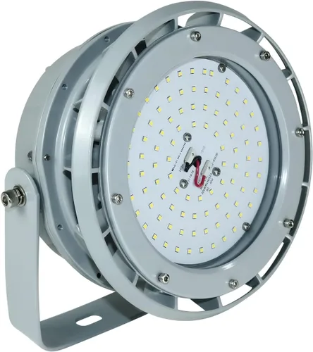 Luz LED a prueba de explosiones UL844 certificada 60W 8400LM (240W HPS Eqv.), Clase I División II Lugares peligrosos Luminarias Iluminación de alta