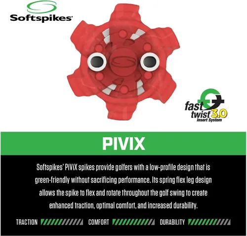 Miniatura 8 de Softspikes PiViX Tacos de Golf - Fast Twist 3.0-18