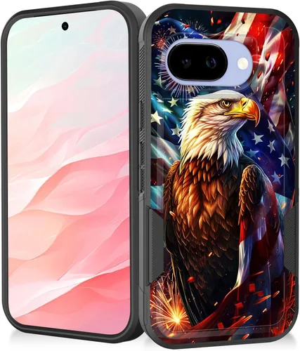 Miniatura 125 de Funda para Pixel 7a, resistente de doble capa híbrida de policarbonato duro de goma suave a prueba de golpes para Google Pixel 7A 6.1 pulgadas