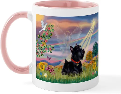 Miniatura 7 de CafePress Cloud Angel & Scotty Taza de café de cerámica (11 oz)