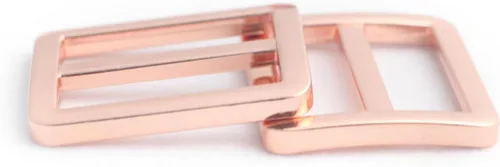 Miniatura 8 de Ganchos giratorios de metal con anillos en D y hebillas deslizantes para bolso arcoíris Tri-Glides..