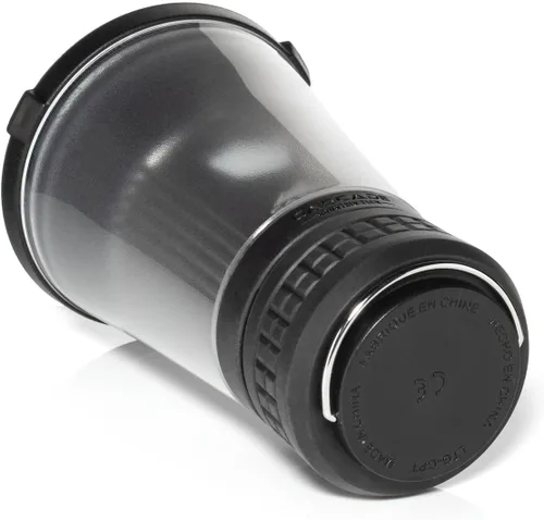 Miniatura 8 de Cascade Mountain Tech Linterna LED plegable IPX4 resistente al agua con 4 modos de luz, paquete de 3, negro/plateado