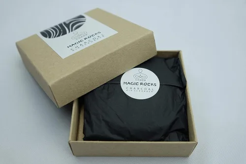 Miniatura 7 de Chada Magic Rocks: ambientador de carbón, sin productos químicos, 100% carbón tropical activado, desodorante sin fragancia, eliminador de olores