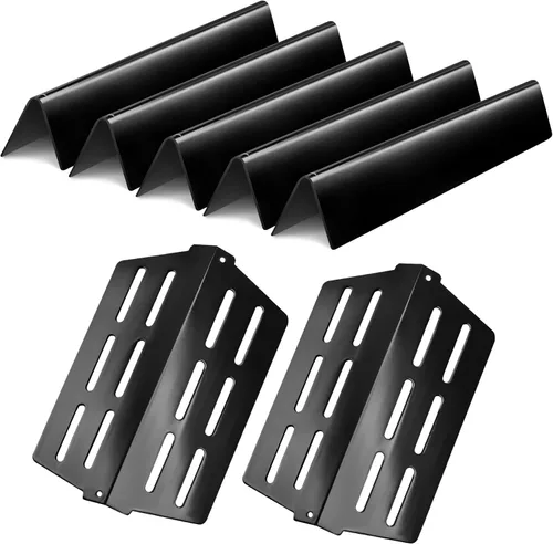 GasSaf Barra aromatizadora 7620, 7622 de repuesto de deflectores de calor para Weber 7621 65505 Genesis 300 Series E310 E320 E330 S310 S320 S330 con
