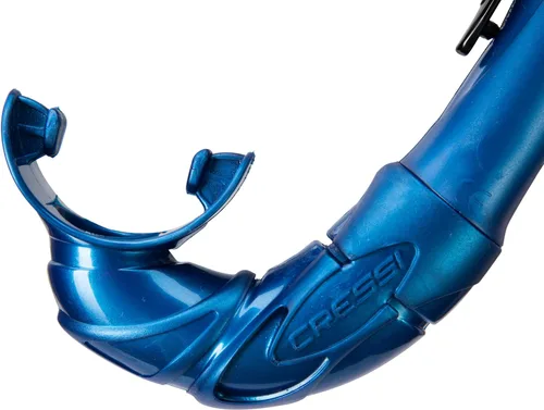 Miniatura 2 de Cressi Esnórquel Corsica Premium Ultra Flexible (Hecho en Italia) (Azul Nery)