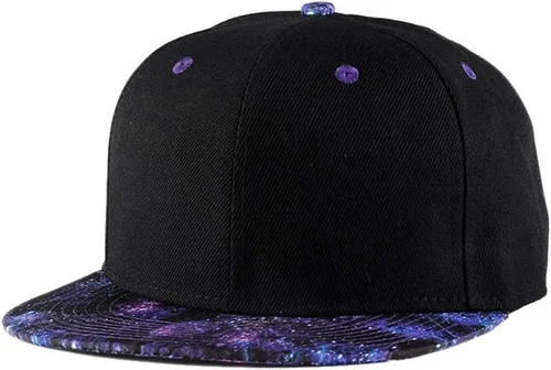 Miniatura 28 de Quanhaigou - Gorra con visera para hombre y mujer, estilo Hip Hop, con visera plana colorida, gorra de béisbol ajustable para adolescentes Coco Rojo