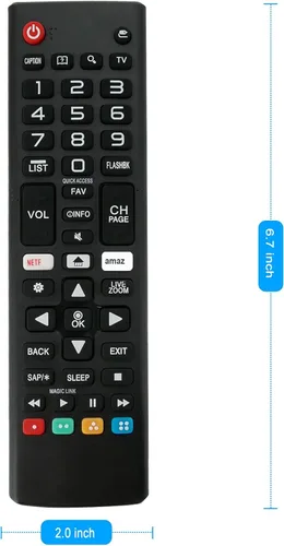 Miniatura 4 de AKB75095307 Reemplazo remoto para LG TV 43UJ6300 43UJ6050 43UJ6350 49UJ6300 49UJ6050 32LJ550M 32LJ550M-UB 65UJ6300-UA 75UJ666 520 5 5UJ6520 43UJ6200