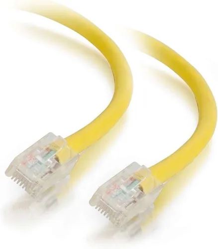 Miniatura 138 de C2G 24494 Cable cruzado Cat5e - Cable de conexión de red sin blindaje sin arranque, naranja (3 pies, 3.0 ft)