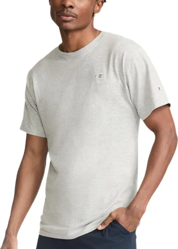 Miniatura 10 de Champion Men's Classic Short Sleeve T-Shirt, Standard Fit, Midweight 100% Cotton, Available in Regular and Big & Tall Blanco brillante