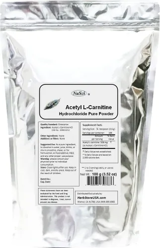 Miniatura 2 de ALC Acetil L-Carnitina HCl Polvo Pure Form (250 g (8.8 oz))