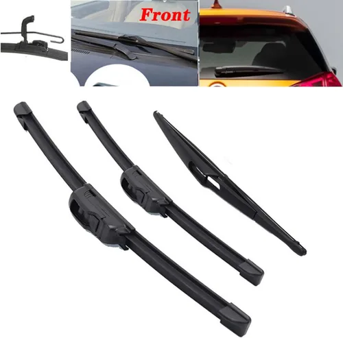Miniatura 2 de Front Wiper Blades for Nissan X-Trail Xtrail T32 Rogue MK2 2013-2019, 26"/17"/12" Front And Rear Wipers
