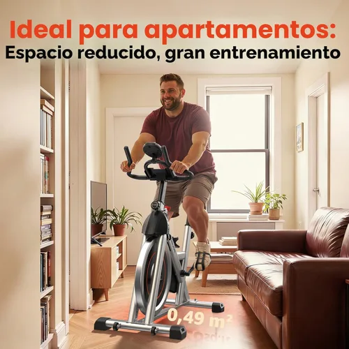 Miniatura 5 de YOSUDA Exercise Bike, Brake Pad Stationary Bike for Home with Exclusive App, Magnetic Indoor Cycling Bike with 300 lb Weight Capacity, Low Noise