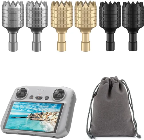 LKTOP 3 pares Mini 3/Mini 3 Pro/Mini 4 Pro/Mini 5 Pro/Air 3/Air 2S/Mavic 4 Pro/Mavic 3/Mavic 3 Pro/Mavic 3 Pro/Mavic 3 Classic Remote Controller