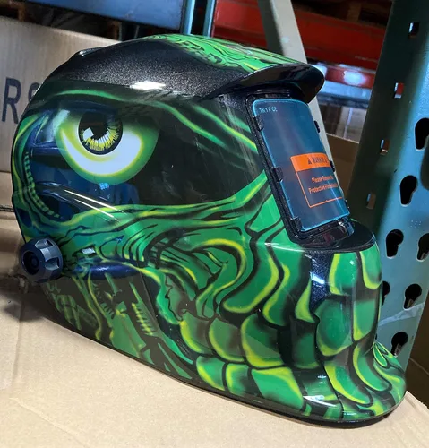 Miniatura 2 de Capucha para casco de soldadura y molienda de oscurecimiento automático