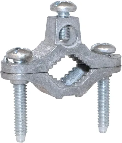 Miniatura 3 de Sigma Engineered Solutions ProConnex 49160 Abrazadera de tierra de zinc de 1/2 a 1 pulgada, 1 paquete