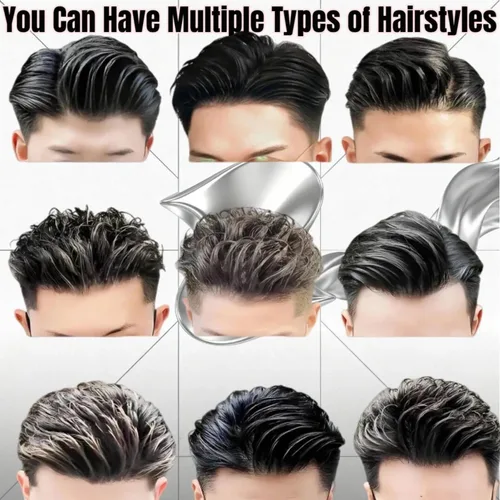 Miniatura 8 de Juego de peinado de doble paquete: peine texturizante de 2ª generación mejorado y peine voluminizador 2 en 1 para todo tipo de cabello, crea volumen