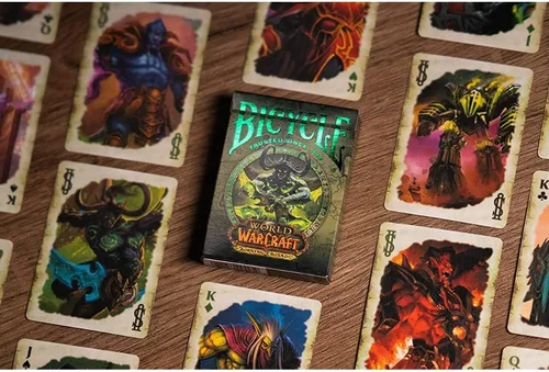 Miniatura 2 de Bicycle World of Warcraft - Juego de cartas prémium de edición especial