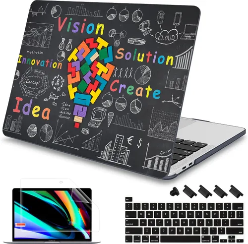 Miniatura 14 de Mektron Funda para MacBook Pro de 16 Pulgadas A2141 Versión 2019 con Pantalla Liquid Retina/Touch ID, Carcasa Rígida de Plástico con Funda