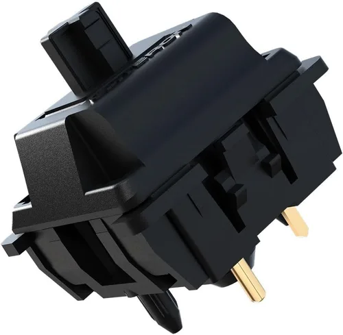 Miniatura 9 de GUYEKS GATERON Oil King V2 Interruptores de teclado prelubricados, interruptores lineales negros de 5 pines de 55 gf compatibles con teclado