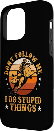 Miniatura 53 de Carcasa vintage para iPhone XS Max Don't Follow Me I Do Stupid Things