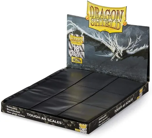 Miniatura 5 de Dragon Shield AT-10301 Portfolio: Carpeta de coleccionistas de 18 bolsillos negro - 50 páginas