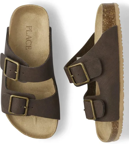 Miniatura 2 de The Children's Place Unisex-Child Buckle Slides Sandal