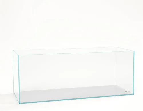 Miniatura 7 de LANDEN 25C 3.7 Galones Cubo Tanque de Acuario Sin Montura de Hierro Bajo, W9.84×D9.84×H9.84 pulg(25x25x25cm) 5mm de Grosor con Almohadilla