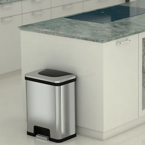 Miniatura 7 de TapCan - Bote de basura automático con sensor de un solo toque y desodorante, 13 galones/49 litros