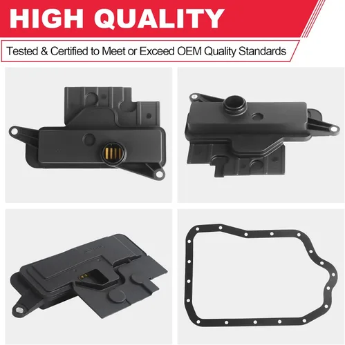 Miniatura 4 de 044-0398 Kit de filtro de transmisión automática para transmisión U760E - Toyota Scion Camry RAV4 Venza Sienna Reemplaza # 0440398 3533073010