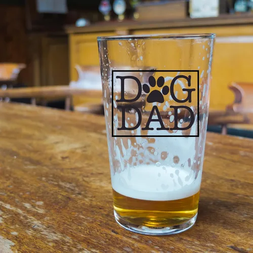 Miniatura 2 de Vaso de cerveza Dog Dad para hombres con mascotas, regalos únicos para los amantes de los perros, día del padre, cumpleaños, Navidad, día de San
