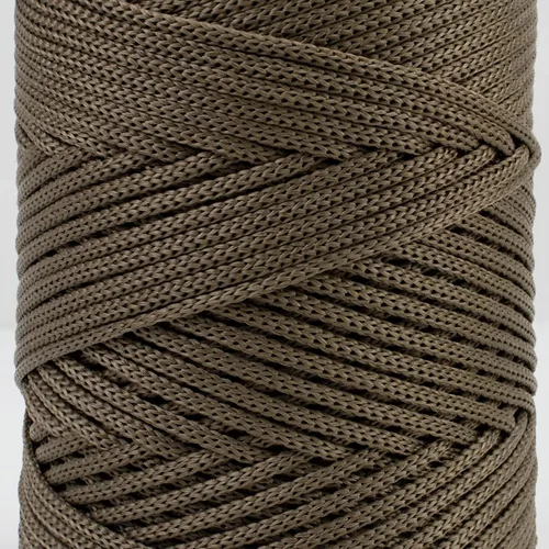 Miniatura 2 de Cordón de macramé de poliéster de 0.118 in x 185 yardas, cordón trenzado de macramé, bolsa de ganchillo, hilo de poliéster para ganchillo, bolsa