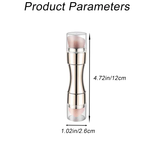 Miniatura 2 de Cepillo de maquillaje 4 en 1 cepillo cosmético suave cepillo de base para ojos labios y maquillaje facial