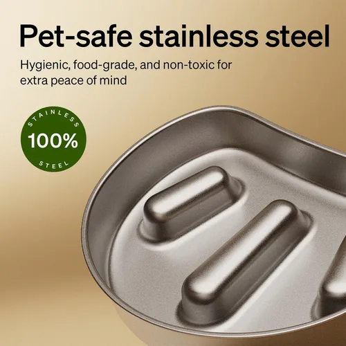 Miniatura 6 de PETLIBRO Comedero automático para perros con cámara, dispensador automático de comida para gatos, comedero lento para perros, video HD 1080P