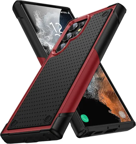 Miniatura 10 de Funda diseñada para Samsung Galaxy S22 Ultra, regalo de grado militar, resistente a caídas, resistente a prueba de golpes, para Galaxy S22 Ultra