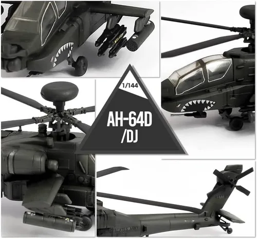 Miniatura 5 de Academy Hobby - Kits de modelos de plástico a escala 1/144 AH-64D/DJ