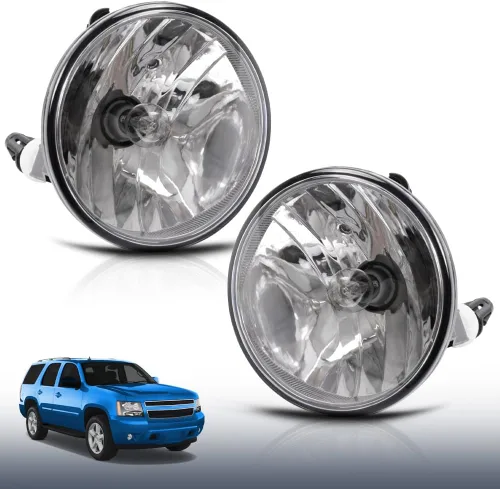 PIT66 Luces antiniebla compatibles con Chevy Suburban Tahoe 07-14/Ford Explorer 08-10/Chevy Avalanche/07-13 GMC Acadia 07-12/Chevy Camaro 10-13 con