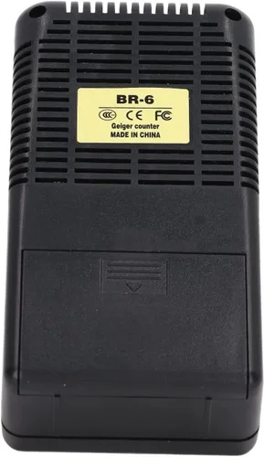 Miniatura 9 de Geiger profesional detector de radiación nuclear portátil beta gamma dosímetro de rayos X con pantalla LCD ±10% recargable para inspección