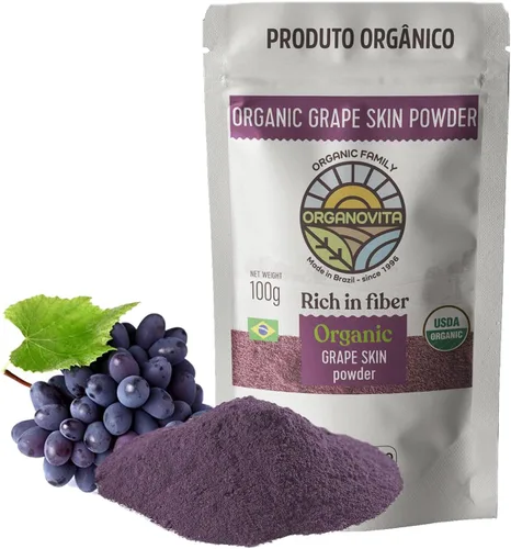 Polvo orgánico – Mezcla en batidos, pasteles, alto contenido de fibra, hecho con ingredientes naturales prensados en frío, sin gluten, todo
